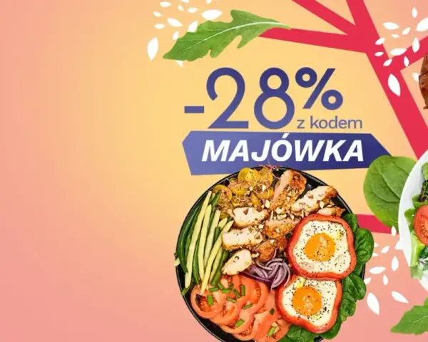 Najlepsza dieta pudełkowa keto w Polsce. Pyszne dania z kurczakiem, jajkami i krewetkami. Zniżka -28% na majówkę!