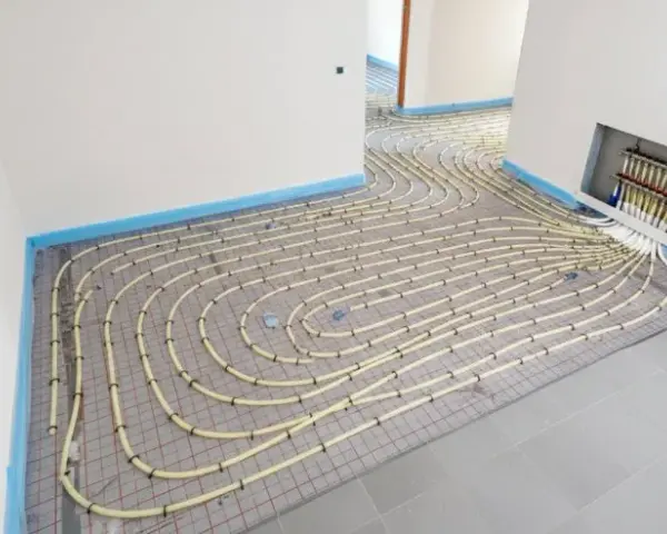 Rozdzielacz CO w instalacji ogrzewania podłogowego