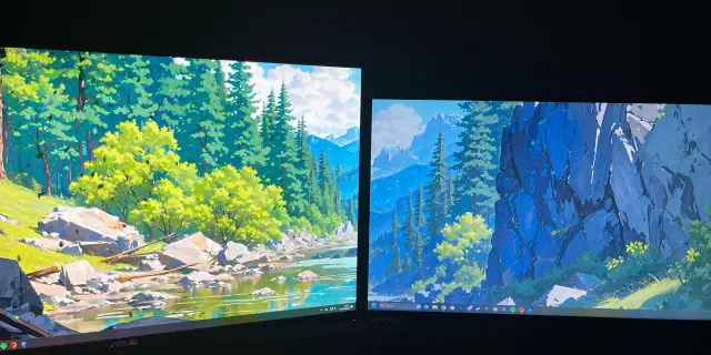 Ustaw różne tapety na dwóch monitorach: Windows, macOS i triki!