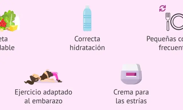 Consejos para la semana 26 de embarazo: dieta, hidratación, comidas frecuentes, ejercicio y crema antiestrías.