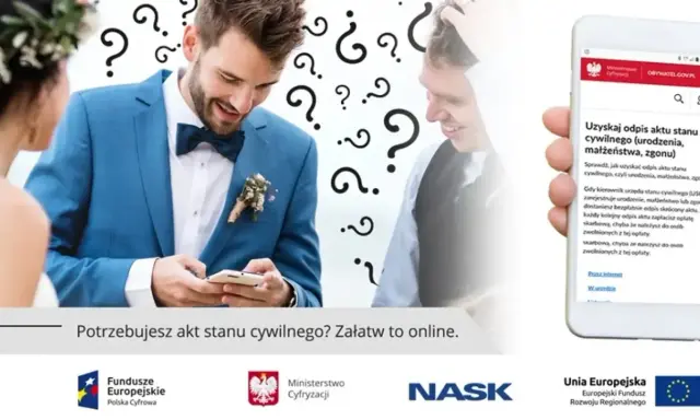 Potrzebujesz aktu małżeństwa? Sprawdź, jak uzyskać odpis online. Wygodnie i szybko załatw formalności.