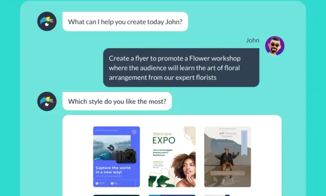 Diseño de flyers: aprende como hacer un flyer atractivo para un taller de flores, fotografía, skincare y más.