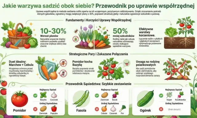 Marchew i cebula to duet idealny. Wzajemna ochrona przed szkodnikami to klucz do sukcesu w uprawie współrzędnej.