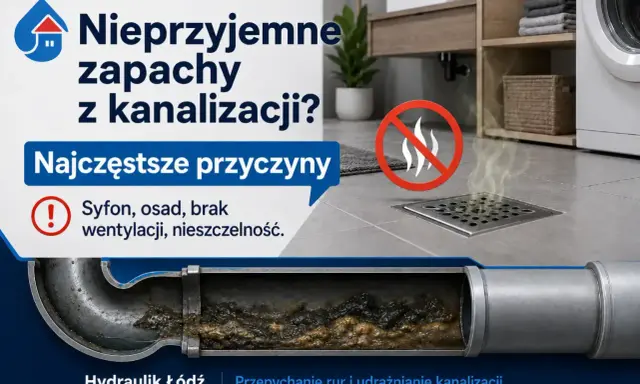 Brzydki zapach ze zlewu? Syfon, osad, brak wentylacji lub nieszczelność to częste przyczyny. Zobacz, jak wygląda zatkana rura.