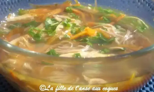Soupe de vermicelles : recette facile et réconfortante