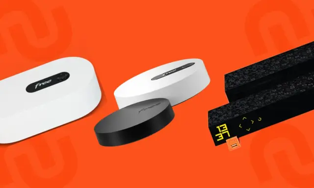 Découvrez c'est quoi la fibre Free avec ces boîtiers Freebox et un décodeur TV.