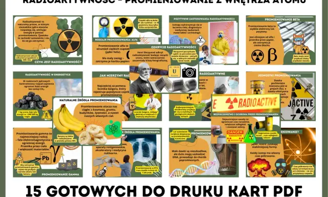 Ołów i beton to materiały, co chroni przed promieniowaniem radioaktywnym, zwłaszcza przed silnym promieniowaniem gamma.