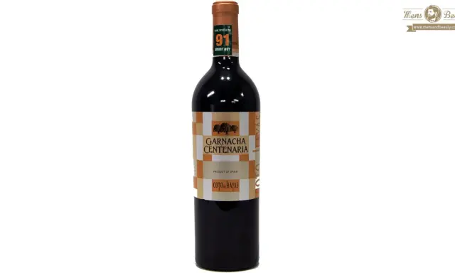 Botella de vino tinto Garnacha Centenaria, "Smart Buy" de Wine Spectator. ¿Será este el mejor vino de España?