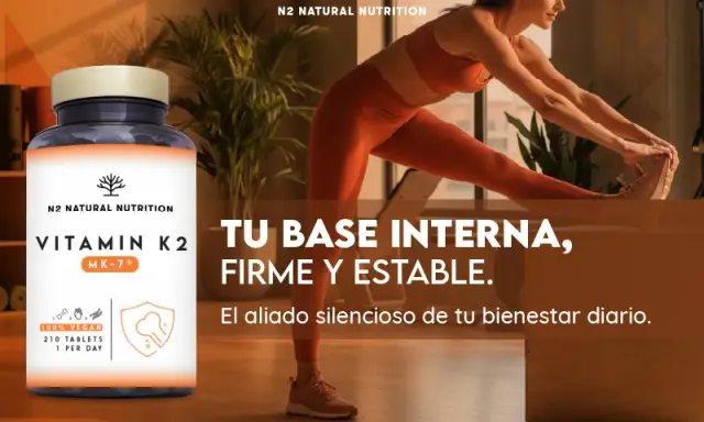 Vitamina K2 (MK-7): ¿Tu aliado para huesos y corazón? Guía experta
