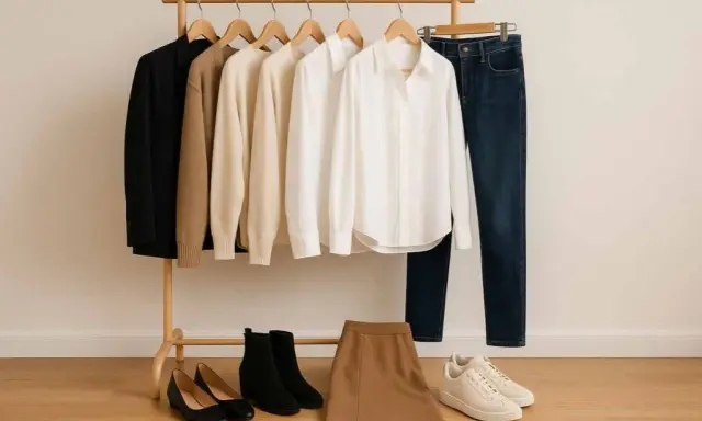 Styl basic: jak zbudować uniwersalną szafę? Poradnik