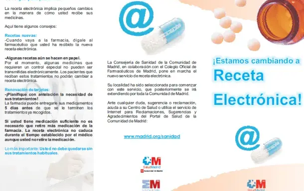 Prescripción de medicamentos en Madrid: Domina tu receta electrónica