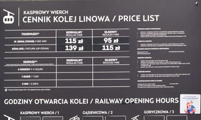 Kasprowy Wierch: Cennik biletów Jak kupić tanio i bez kolejek?