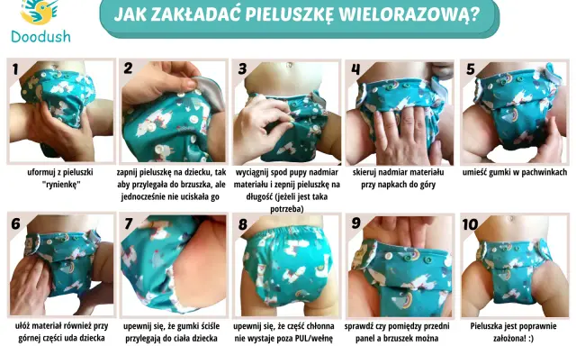 Jak założyć pieluchę: Koniec z przeciekami! Poradnik krok po kroku