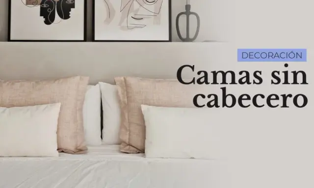 Camas sin cabecero, un estilo minimalista que armoniza con el feng shui.