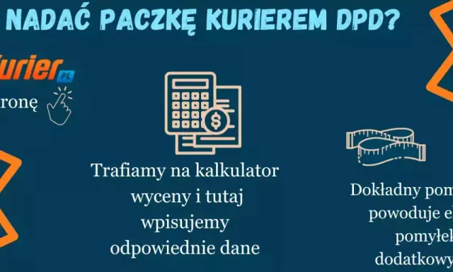 Jak nadać paczkę kurierem DPD? Wejdź na stronę AlleKurier.pl, użyj kalkulatora wyceny i podaj dokładne dane paczki, by uniknąć pomyłek i dodatkowych opłat.