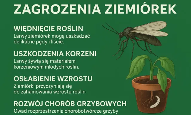 Ziemiórki niszczą rośliny, uszkadzając korzenie i pędy. Dowiedz się, jak się pozbyć ziemiórek i uratować swoje rośliny.