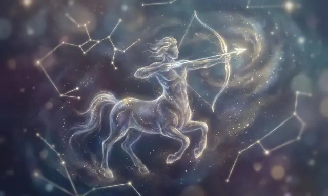 Strzelec celuje w gwiazdy, symbolizując ambicje i możliwości w pracy. Horoskop podpowiada, że to dobry czas na rozwój zawodowy.
