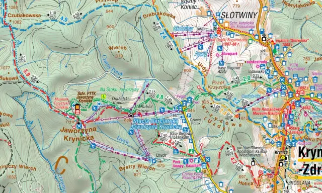 Krynica-Zdrój: Jakie góry? Beskid Sądecki, szlaki i Jaworzyna