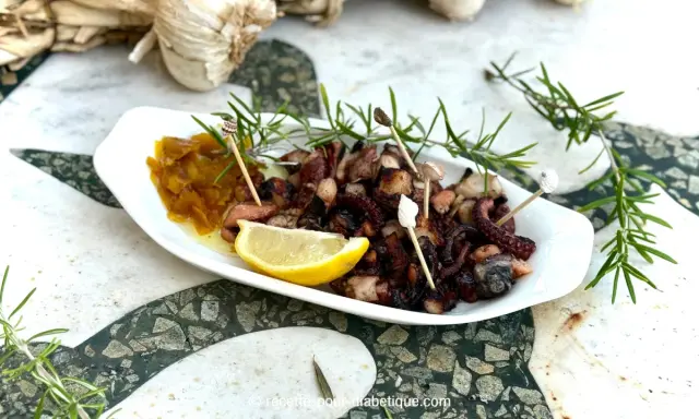 Poulpe grillé portugais : le secret d'une tendreté garantie