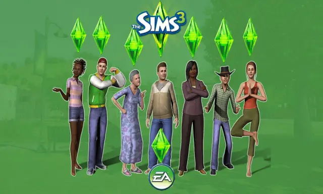 Grupa Simów z The Sims 3, gotowa na nowe wyzwania. Może przydałyby się sims 3 kody na potrzeby, by im pomóc?