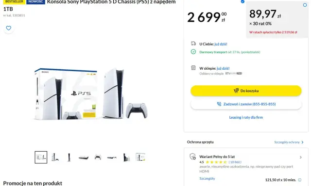 Ile kosztuje PS5? Pełny koszt zakupu i utrzymania konsoli