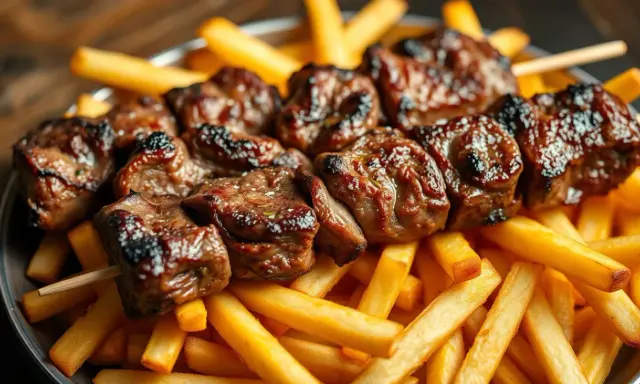 Kebab box z frytkami: Ile kalorii? Triki na wersję fit!
