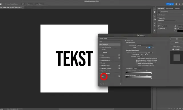 Opanuj tekst w Photoshopie: Edycja, efekty i triki