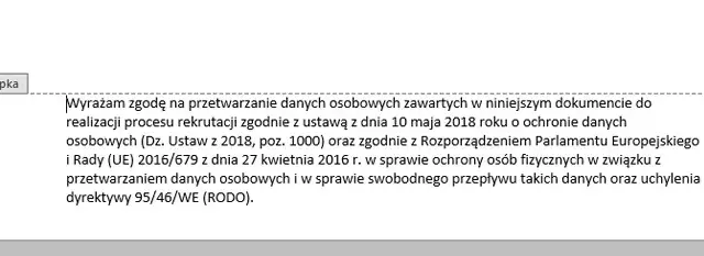 Zakończenie CV: Klauzula RODO, podpis. Jak zyskać przewagę?