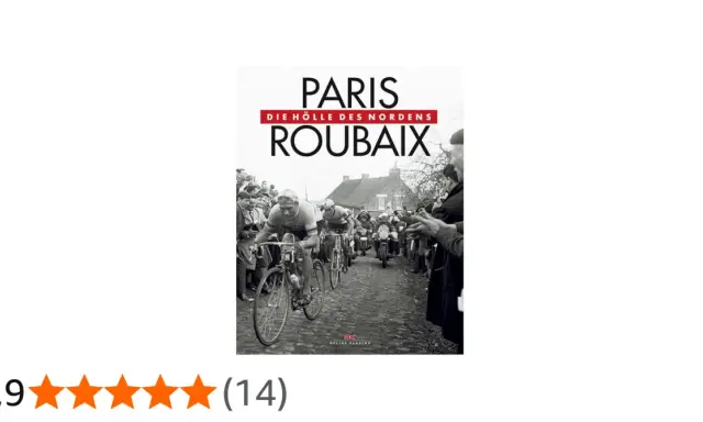 Radfahrer kämpfen sich durch Kopfsteinpflaster, die Hölle des Nordens: Paris-Roubaix.
