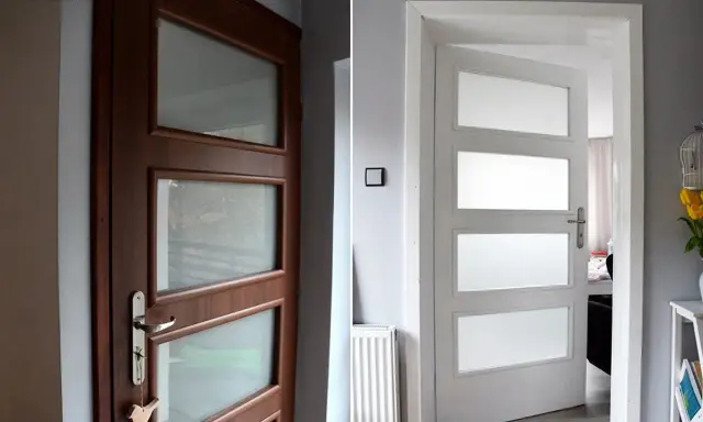 Przed i po: metamorfoza drzwi z okleiny. Z brązowych na białe, jak odnowić drzwi z okleiny.