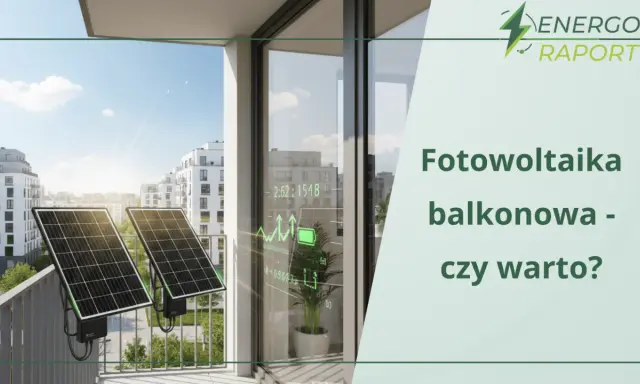 Fotowoltaika balkonowa plug and play na tle nowoczesnych budynków. Czy warto zainwestować w takie rozwiązanie?