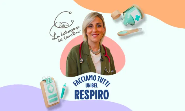 La dottoressa dei bambini, con stetoscopio e sorriso, parla di salute. Forse anche di amoxicillina bambini, per un respiro sereno.