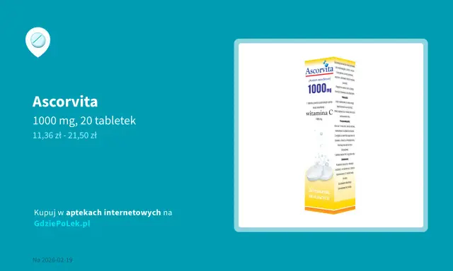 Ascorvita 1000 mg: Lek czy suplement? Klucz do świadomego wyboru