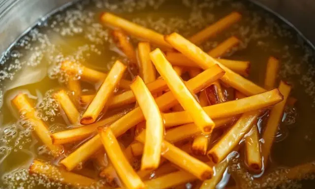 Idealne frytki w 3-8 min: Jak długo smażyć i w jakiej temp.?