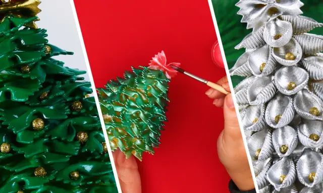 Choinka z makaronu: stwórz magiczną ozdobę DIY krok po kroku!