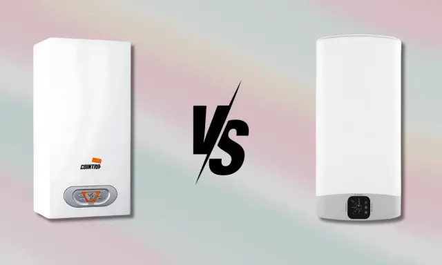 Comparativa: calentador de gas o eléctrico. Dos modelos modernos, uno de Cointra y otro de Ariston, listos para calentar tu hogar.
