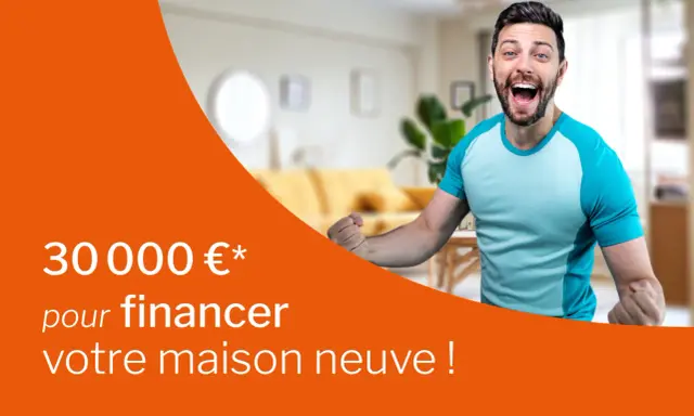Un homme exulte, prêt à financer sa maison neuve avec 30 000 € !