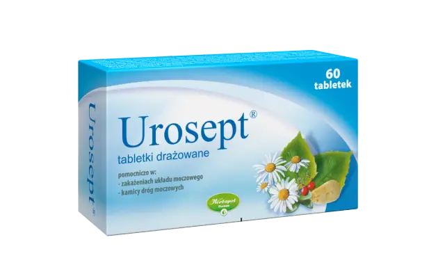 Urosept - tabletki drażowane, pomocniczo w zakażeniach układu moczowego. Czy to lepszy wybór niż furagina?