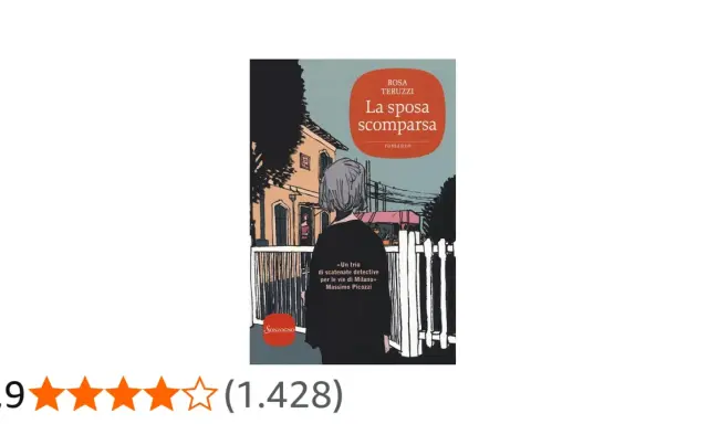 Copertina del libro "La sposa scomparsa" di Rosa Teruzzi, un romanzo che promette indagini avvincenti.