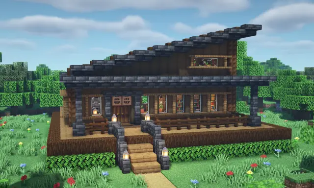 Minecraft: Zbuduj wymarzony drewniany dom! Techniki i inspiracje.