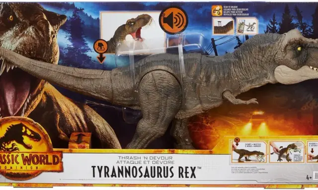 Jurassic World zabawki: Mattel, LEGO, T-Rex co wybrać dla fana?