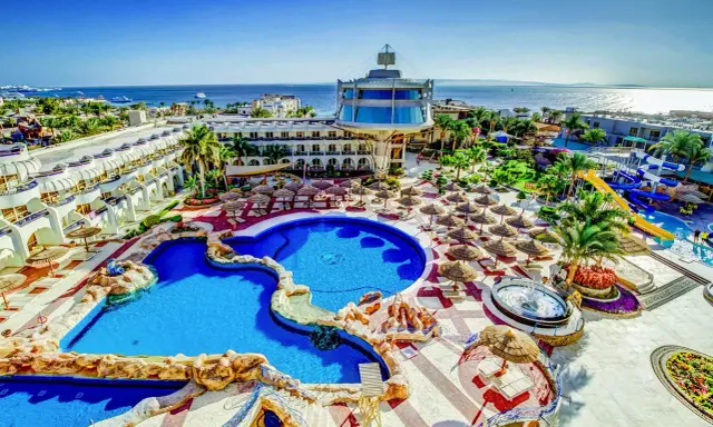 Luksusowy resort z basenami i zjeżdżalniami, idealny na wakacje. Sea gull beach resort opinie potwierdzają jego wysoki standard.