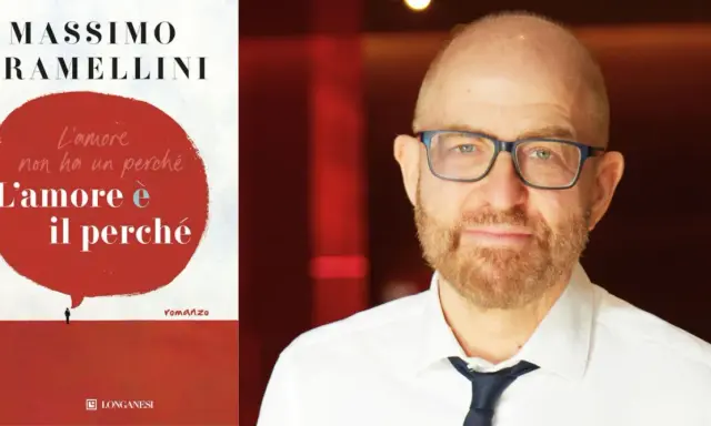 Massimo Gramellini presenta "L'amore è il perché", un libro che esplora le sfumature dei libri d'amore.