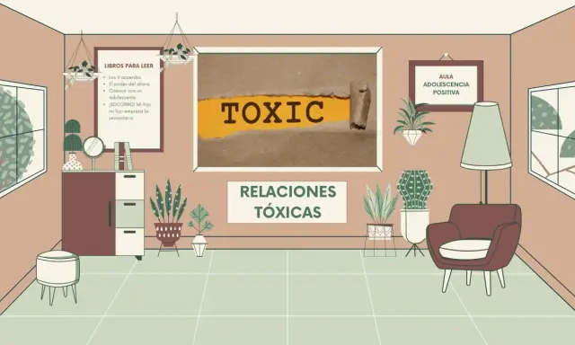 Guía para padres sobre como sacar a tu hija de una relación tóxica. El aula de adolescencia positiva ofrece recursos.