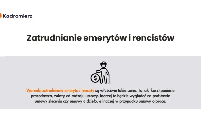 Umowa zlecenie a staż pracy: Co musisz wiedzieć o emeryturze i urlopie?