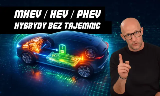 MHEV, HEV, PHEV – poznaj rodzaje hybryd i ich działanie. Wyjaśnienie budowy samochodu hybrydowego.
