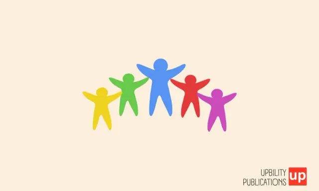Cinque sagome colorate di persone stilizzate, simbolo di strategie inclusive e diversità.