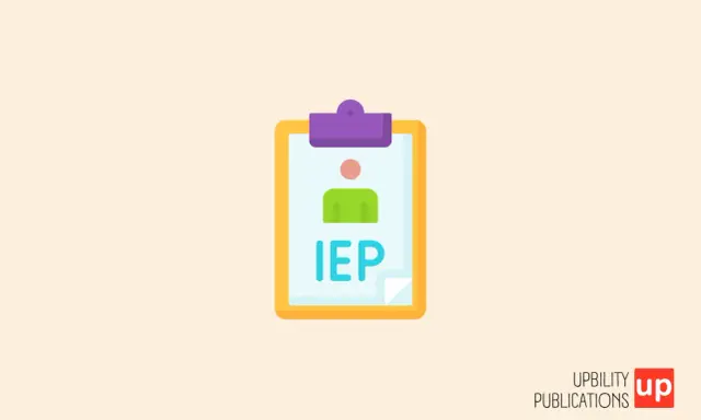 Cartella clinica con la sigla IEP, simbolo di un piano educativo individualizzato, utile per le schede autismo.