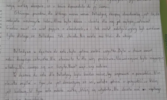 Balladyna: ambitna kobieta czy zbrodniarka? Analiza postaci w dramacie