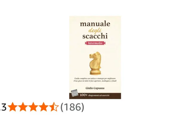 Manuale degli scacchi, un libro per migliorare tattica e strategie. Tra i migliori libri sugli scacchi, con 100+ diagrammi ed esercizi.